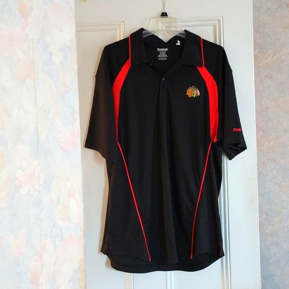 Reebok Men's Polo Shirt Chief Motif - XL